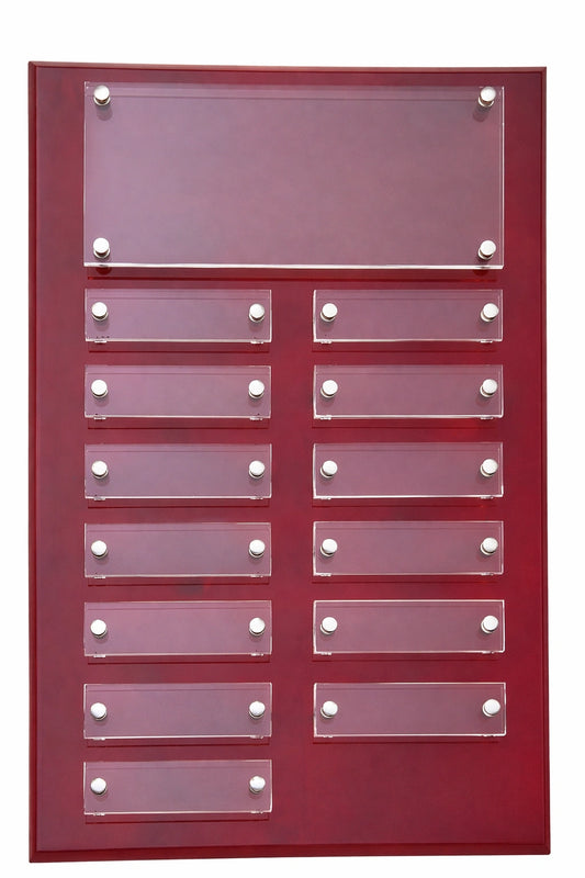 Obsidian Float Gallery Plaque