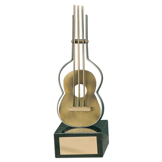 Guitar Handmade Metal Trophy
