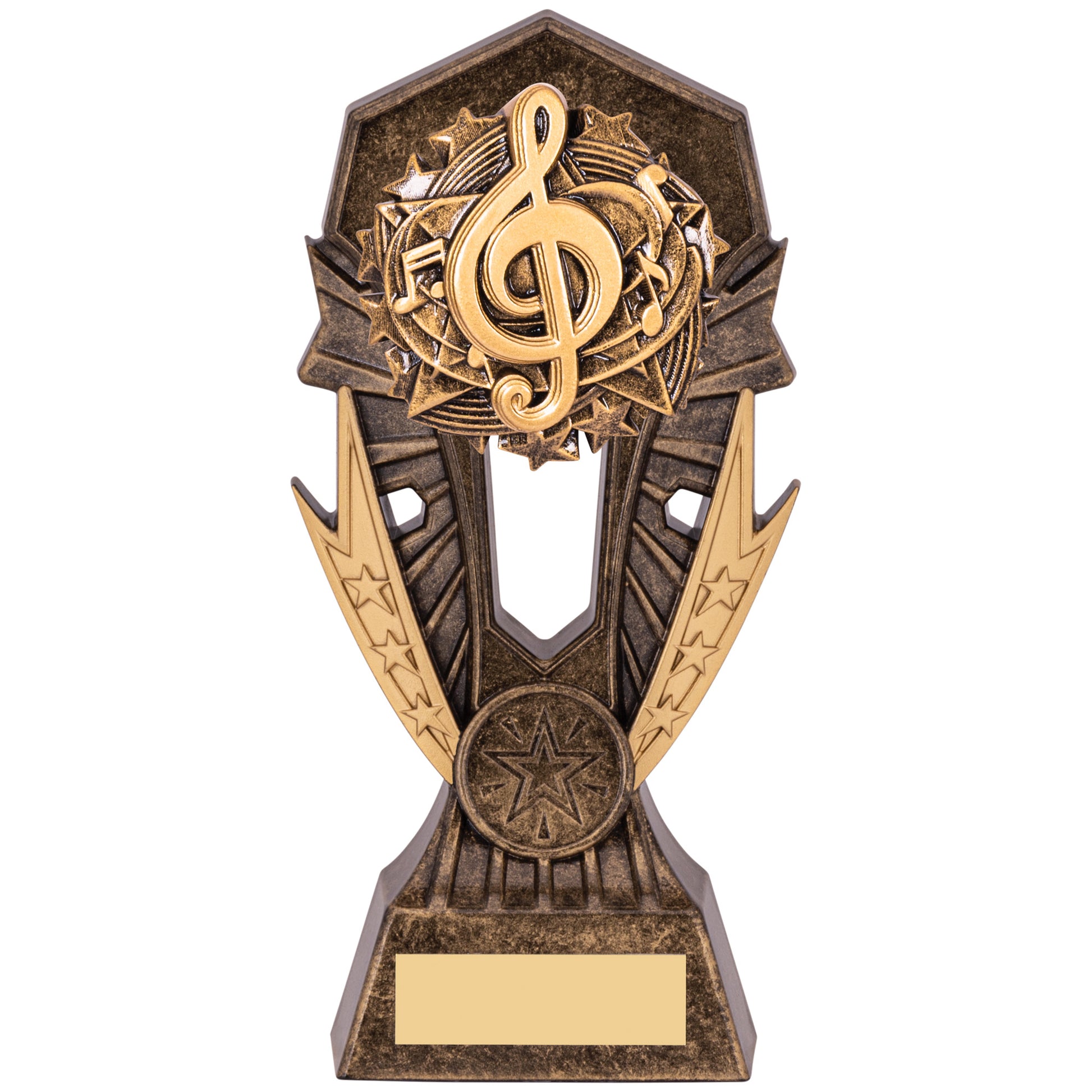 Antique music trophy