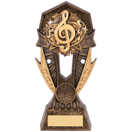 Antique music trophy