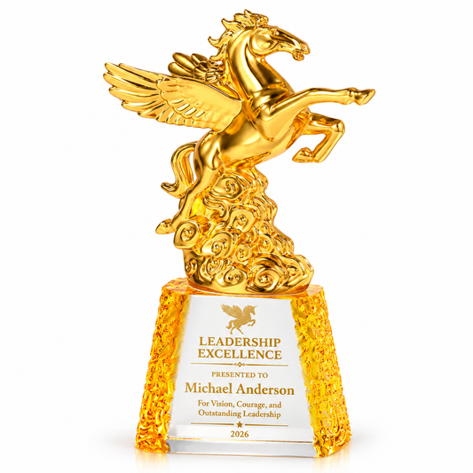 Pegasus Vanguard | Customized Crystal Employee Recognition Awards