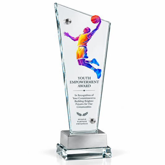 Youth Inspire | Custom Basketball Youth Empowerment Award