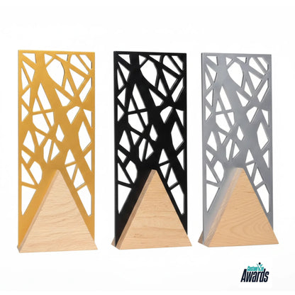 Abstract Lattice Plates Plaque