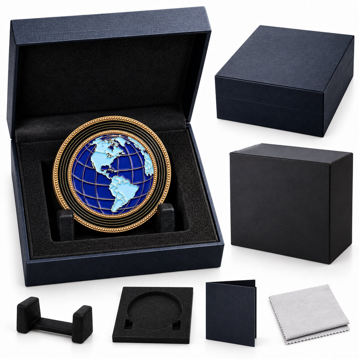 Corporate Challenge | Antique Brass Employee and Executive Recognition Coin