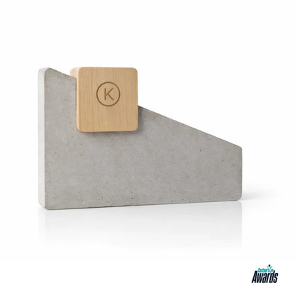 Slanted Concrete Wood