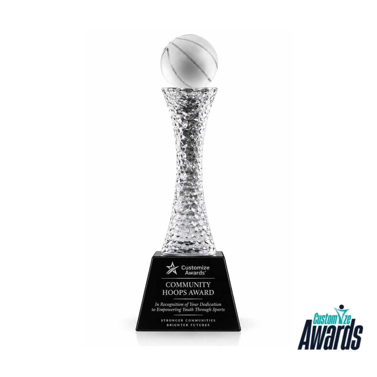 Basketball lovers | Custom Sports Leadership Award Trophy