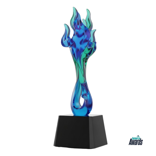 Azure Torrent Flame Crystal Award
