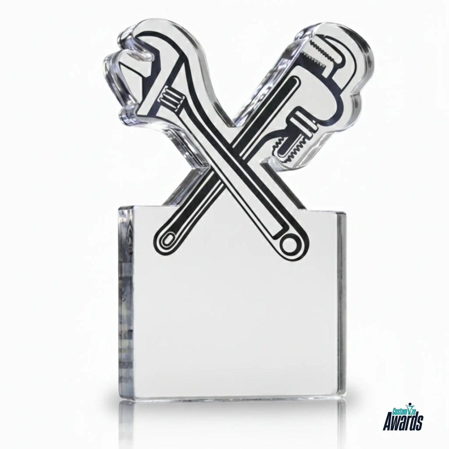 Wrench Acrylic Trophy
