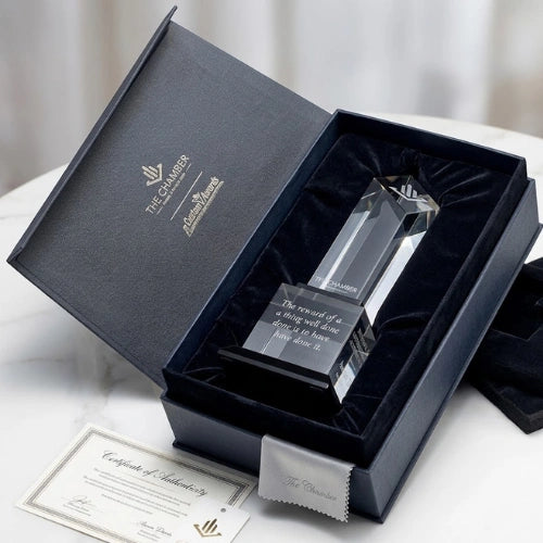 Slant Glass Crystal
