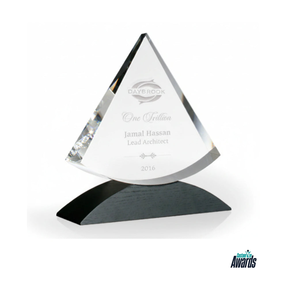 Triumph Acrylic | Custom Triangle Achievement Award