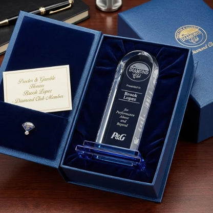 Personalized Crystal Vision Award
