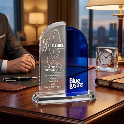 Personalized Executive Brigadier Crystal Award