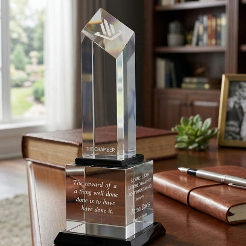 Slant Glass Crystal