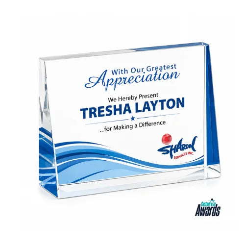 Horizon Crystal Award – Employee Appreciation Trophy