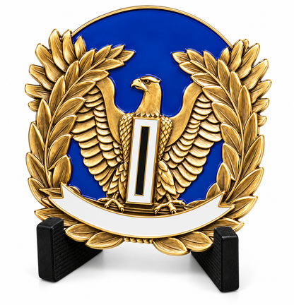 Custom ARNG Challenge | Antique Brass ARNG Soldier Service Recognition