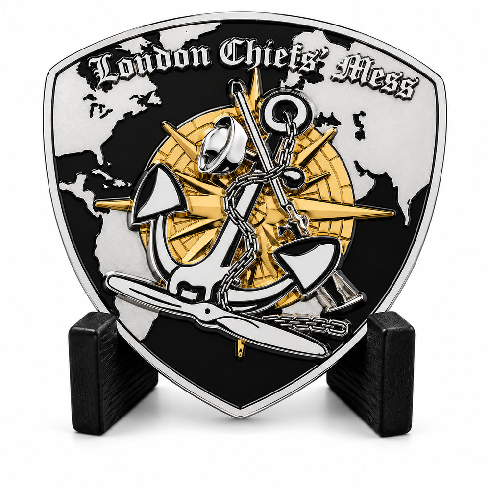 Custom Service Command | Personalized Military Challenge Coin for Command Recognition