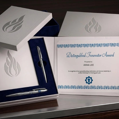 Dual-Plate Achievement plaque