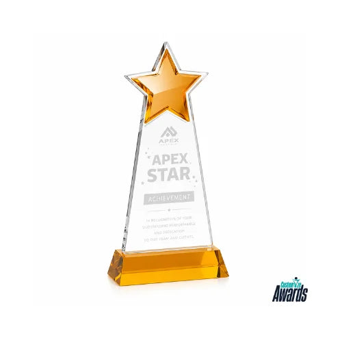Celestial Star Crystal Award | Star Achievement Trophy