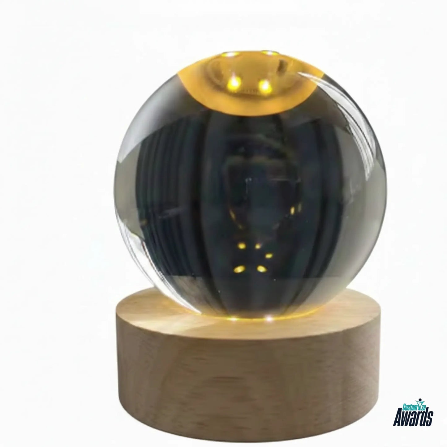 Globe Glass Wood