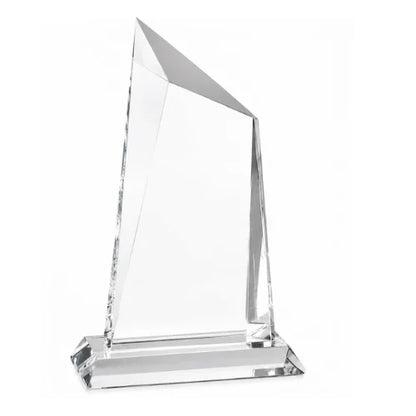 Personalized Cathedral Peak Crystal Award Trophy