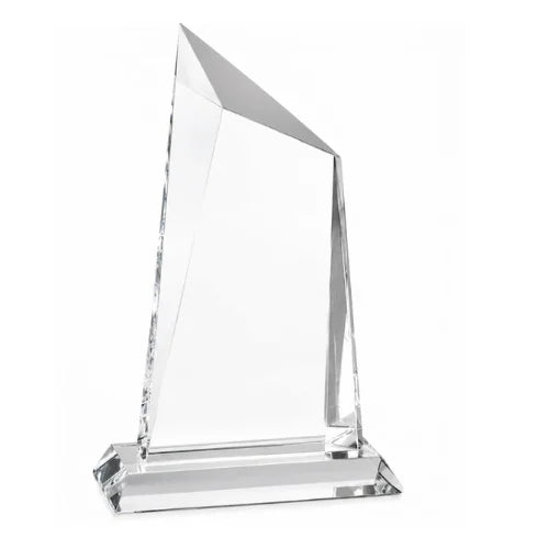 Personalized Cathedral Peak Crystal Award Trophy