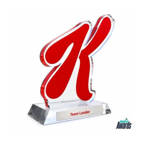 Signature Acrylic Award – Team Leadership Trophy