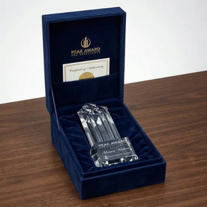Personalized Executive Hayworth Crystal Award