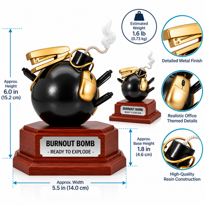 Fusion Finisher | Trophée sportif personnalisé pour une performance compétitive