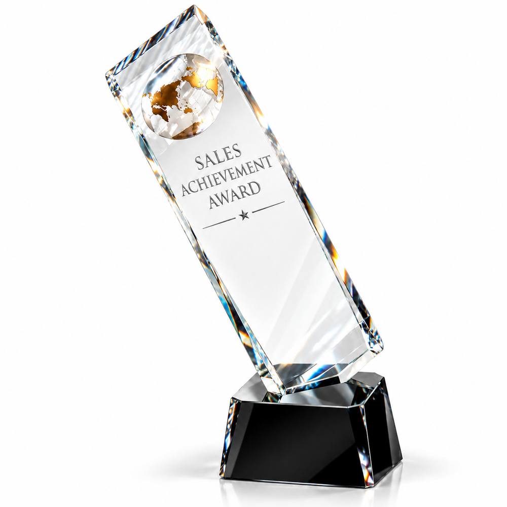 Globalcrest Summit | Custom Crystal Sales Achievement Award