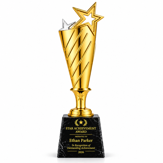 Lunar Starflare | Customized Excellence Metal Trophy