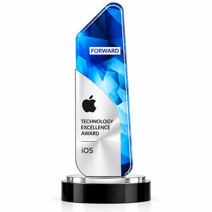 Techspire Forward | Blue Crystal Thanksgiving Technology Appreciation Award