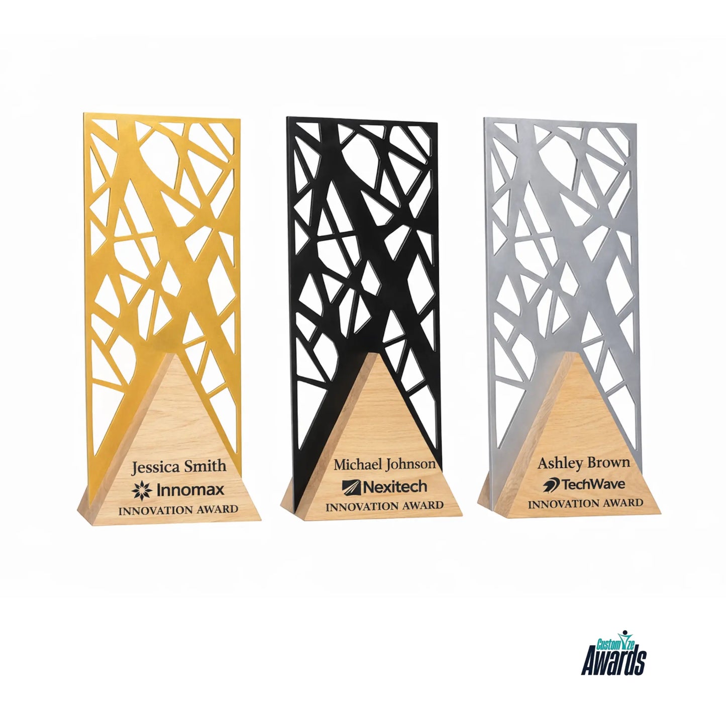Abstract Lattice Plates Plaque