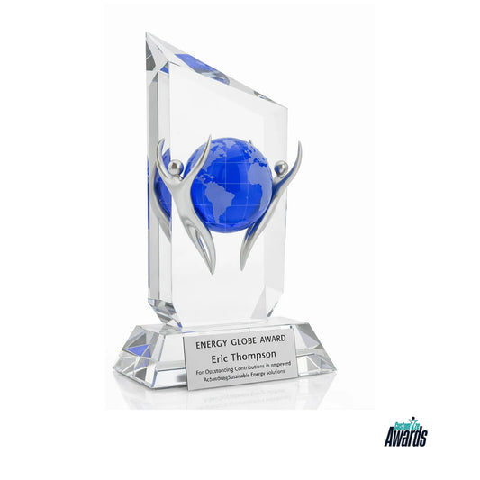 Crystal Leadership Plaque Award