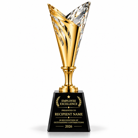 Commitment Rise | Custom Engraved Awards for Long Service Employees