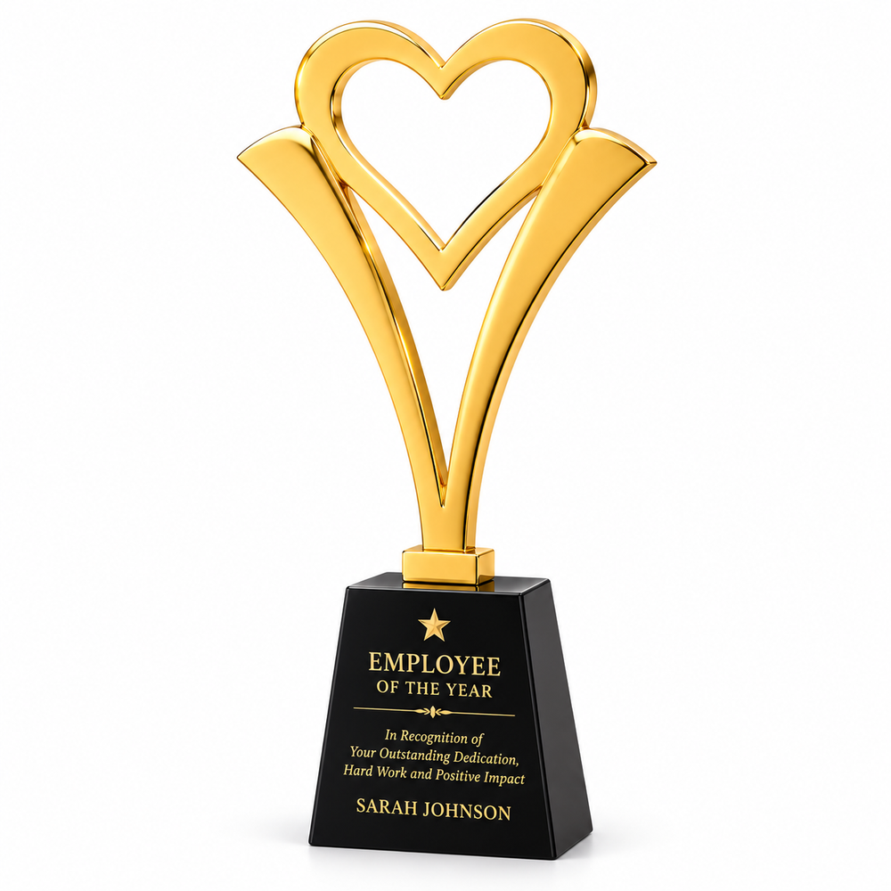 Heartgold Grace | Gold Metal Thanksgiving Appreciation Award