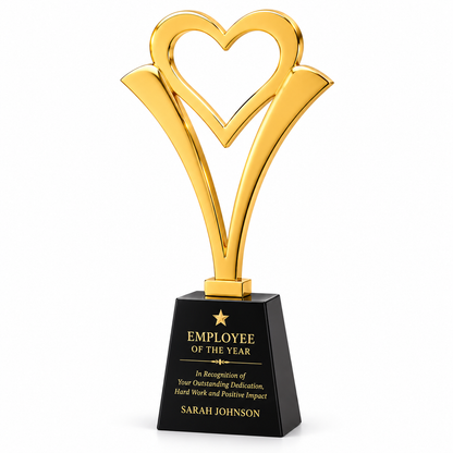 Heartgold Grace | Gold Metal Thanksgiving Appreciation Award