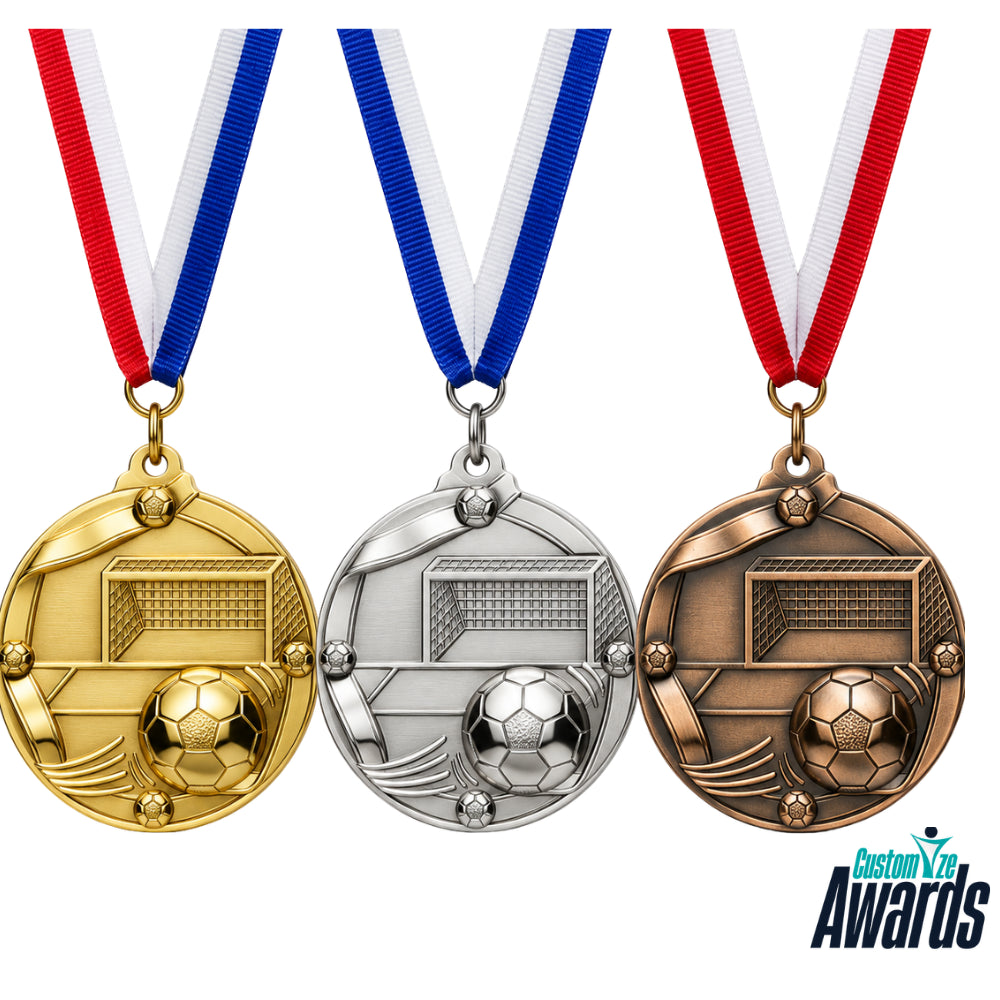 Hoops Glory | Personalized basketball medal for championship winners