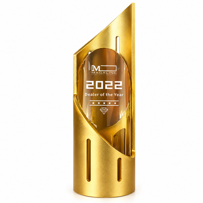 Liberty Crest | Veterans Day Gold Military Service Recognition Award