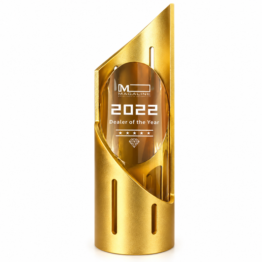 Liberty Crest | Veterans Day Gold Military Service Recognition Award