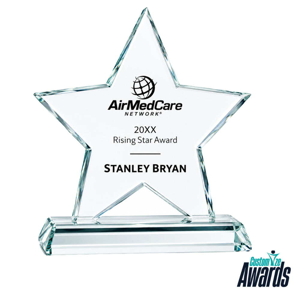 Crystal Star | Personalized Engraved Recognition Award