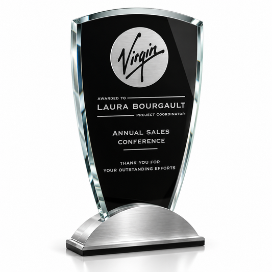 Alexandria Arch | Jade Glass Recognition Plaque