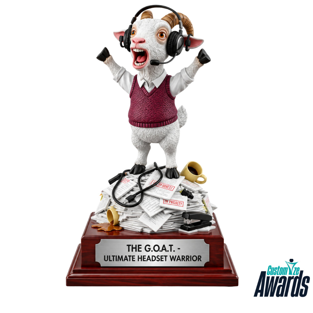 Ultimate G.O.A.T. | Custom G.O.A.T. Trophy for Elite Sports Achievement