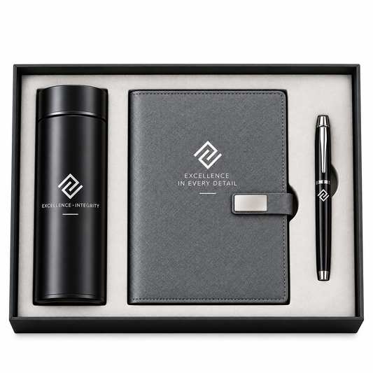 Slate Executive | Customized Gray Corporate Gift Set
