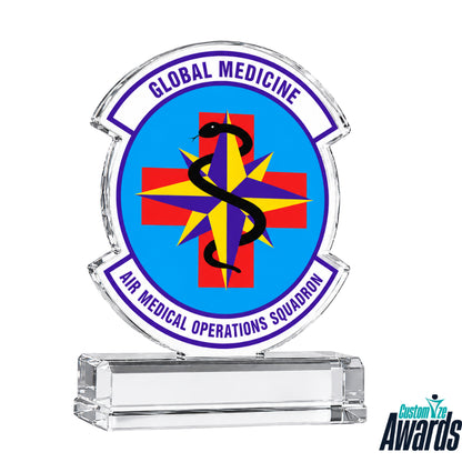 Compass Crystal | Trophée d'Excellence Mondiale des Soins de Santé