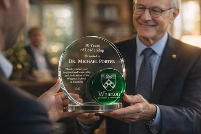 Emerald Orbit Plaque