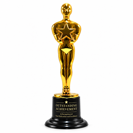Gratitude Star | Thanksgiving Gold Figurine Appreciation Trophy