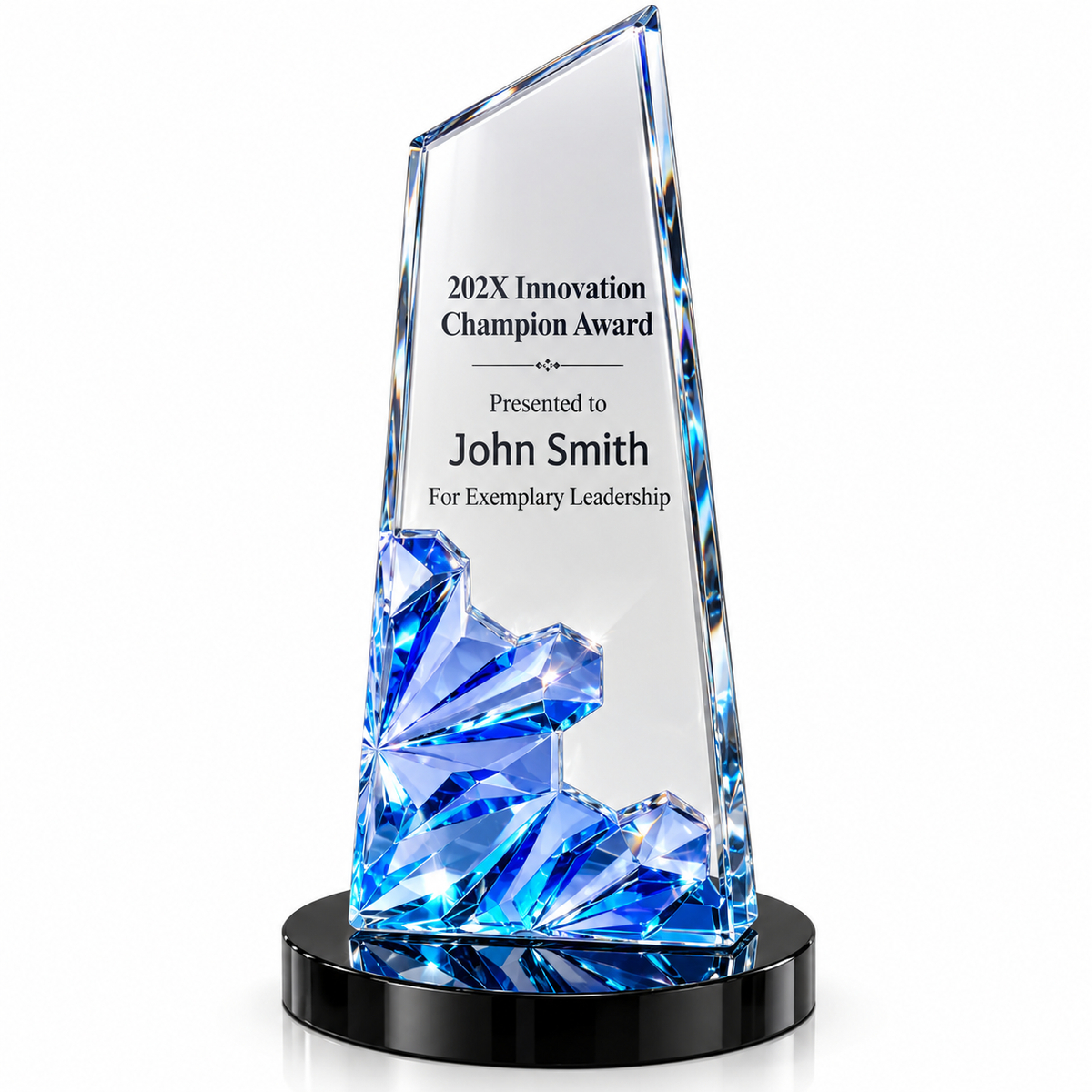 Peak Mark | Glass Acrylic Recognition Plaque