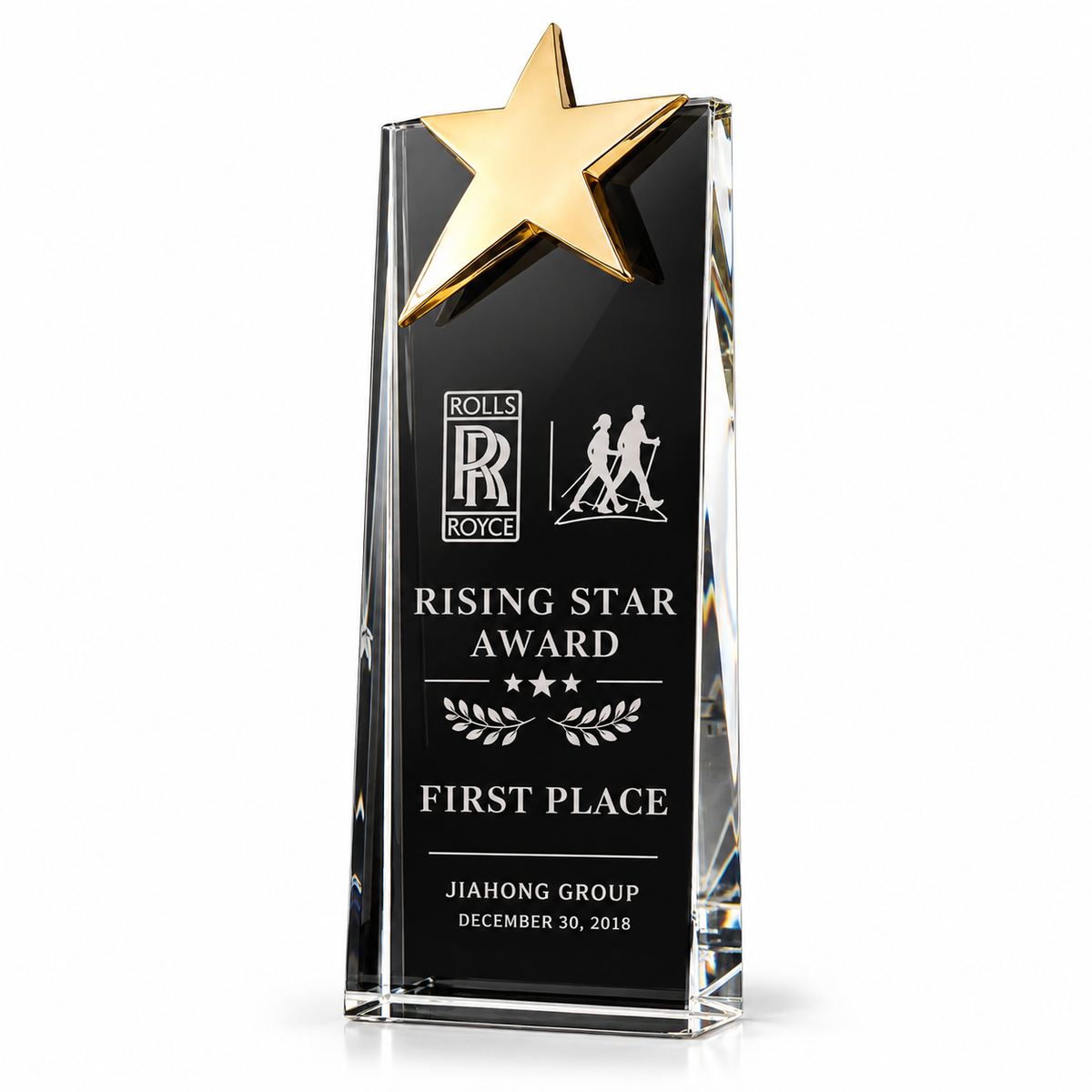 Liberty Rising | Veterans Day Crystal Star Military Recognition Award
