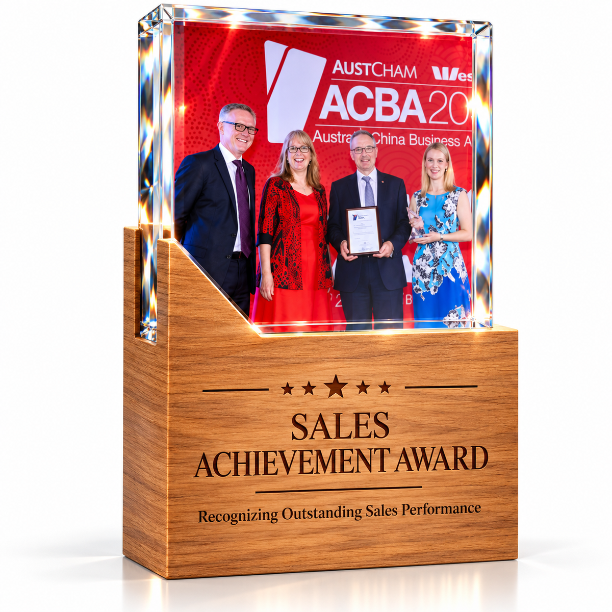 Timbercrest Honor | Custom Crystal and Wood Business Excellence Award