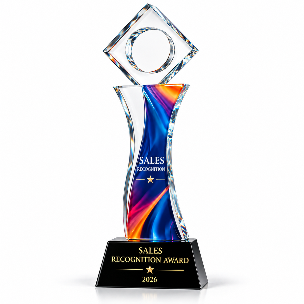 Prism Velocity | Custom Crystal Sales Recognition Award
